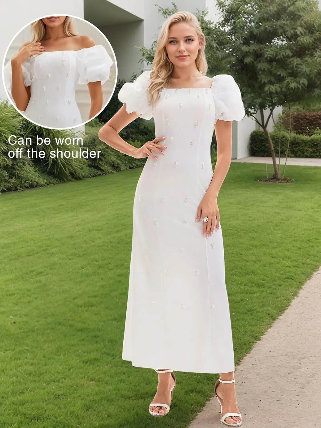 Women's Summer Club & Night Out Dresses Elegant Evening Party Cocktail Sexy Ruched Prom Wedding Guest Maxi Dress