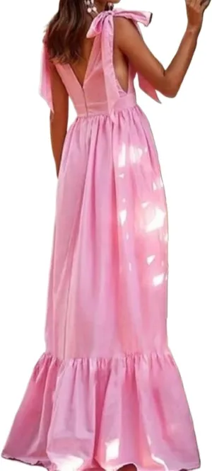 Womens Summer Sleeveless Maxi Dresses Casual Beach Smocked Tiered Long Dress Sundresses